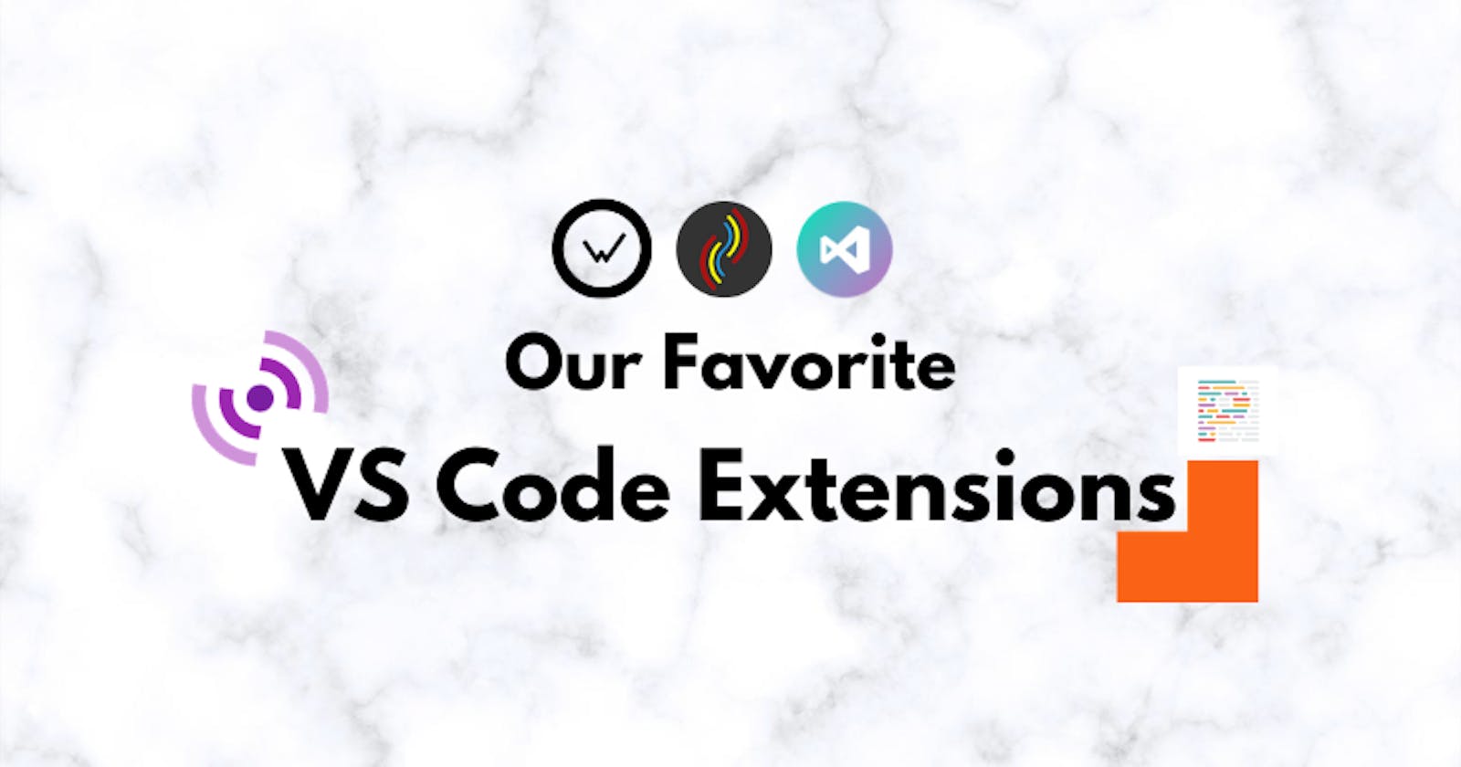 Our Favourite VS Code Extensions! 🚀