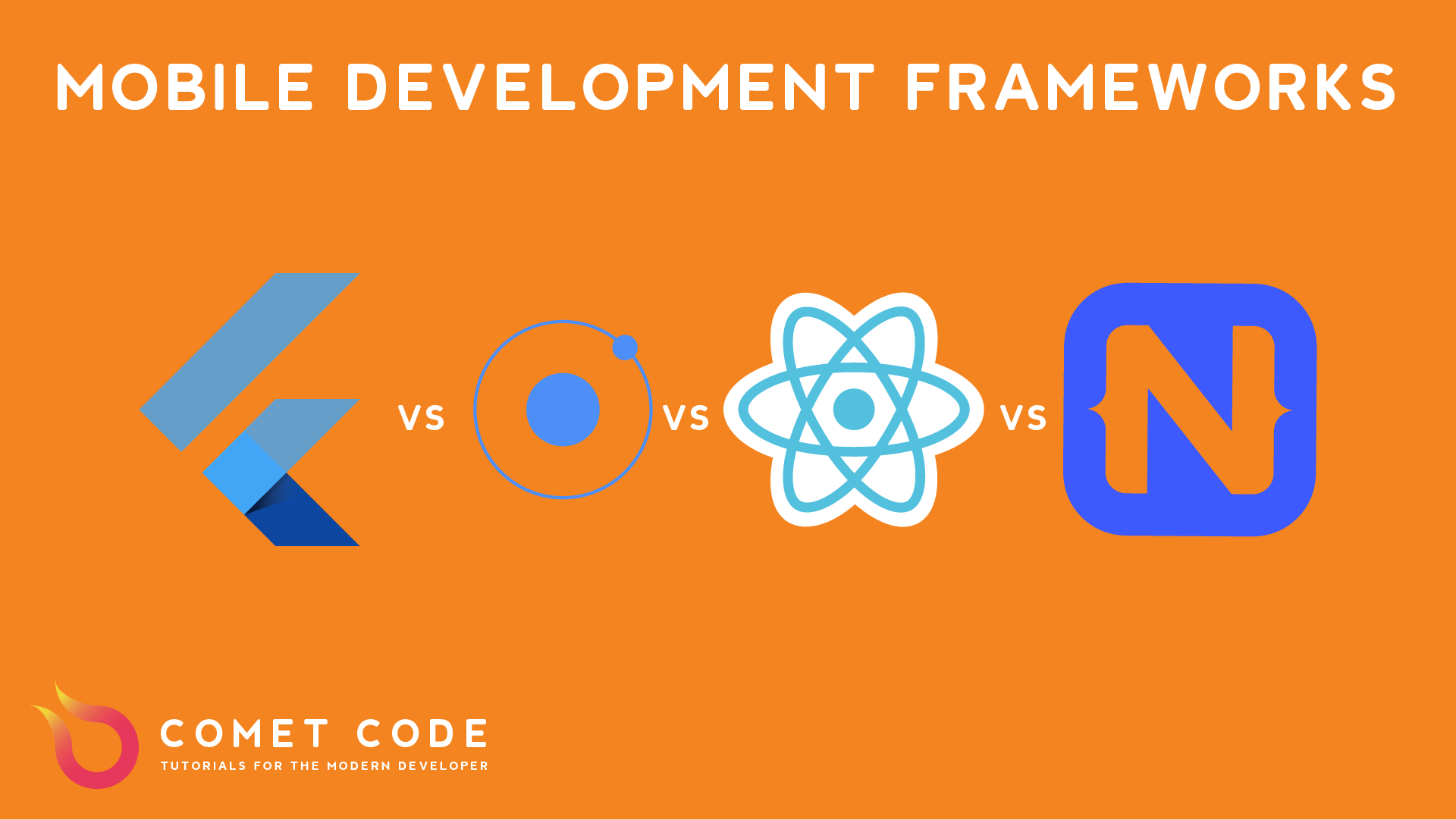 React Native vs Flutter vs Ionic vs NativeScript