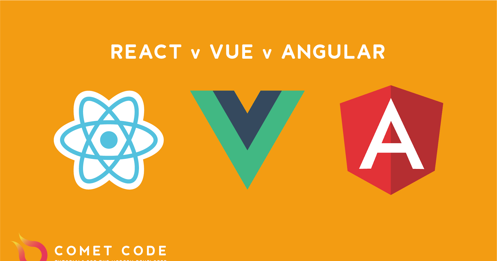 Comparison between React, Vue and Angular