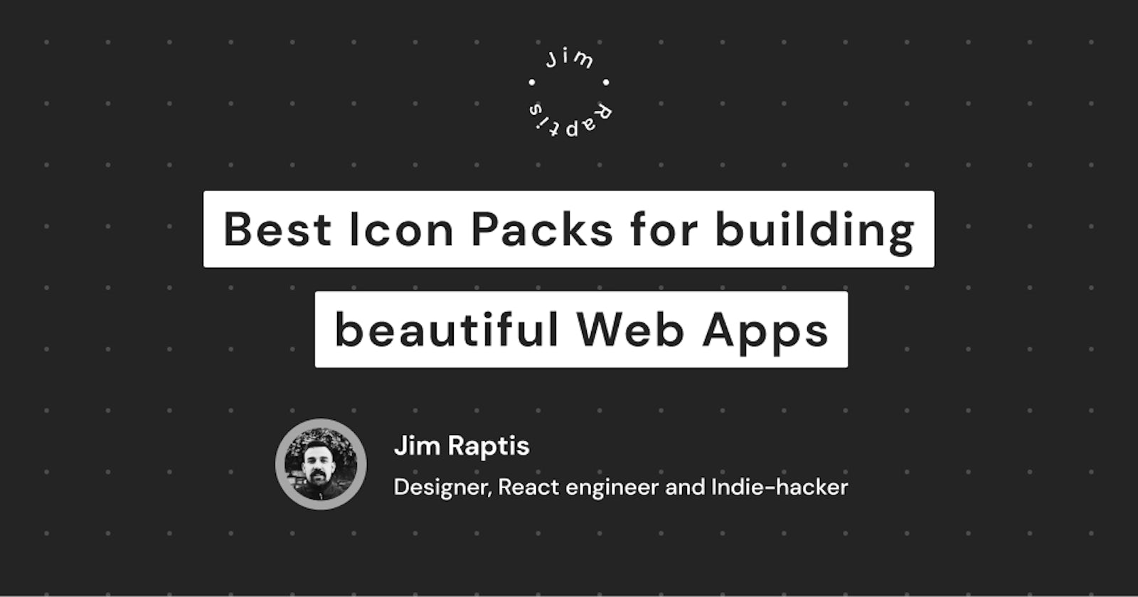 Best Icon Packs for building beautiful web apps