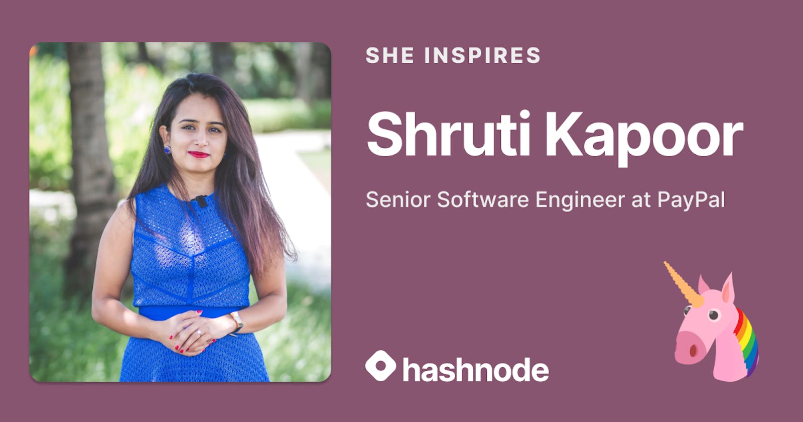 Women in Tech: Shruti Kapoor