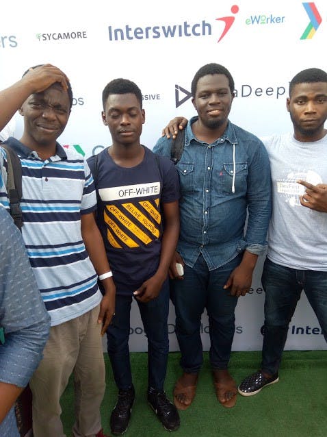 GDG Dev Fest Lagos with my fans