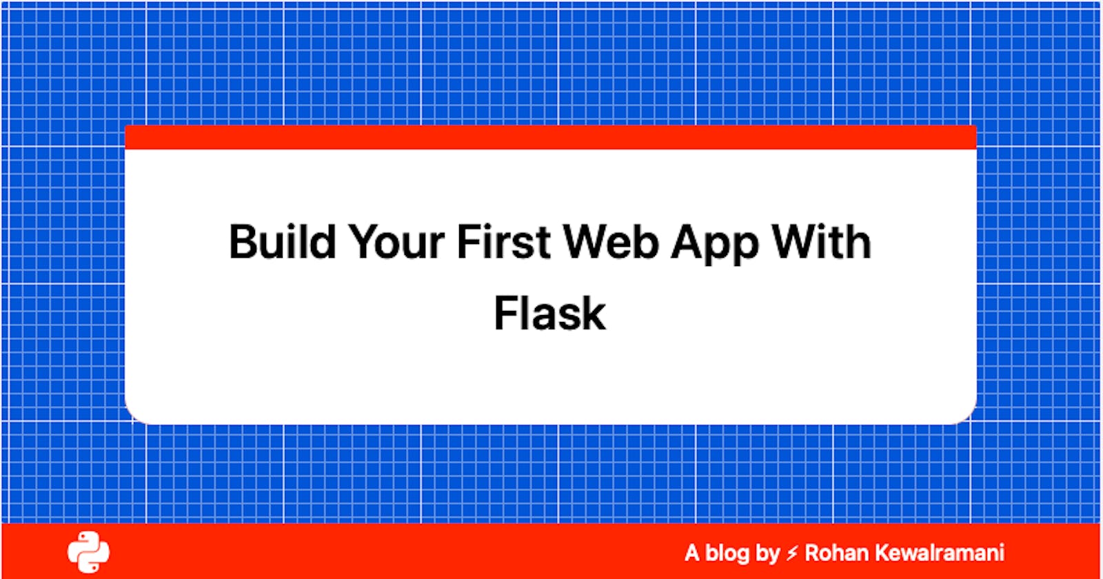Create Your First Application In Flask