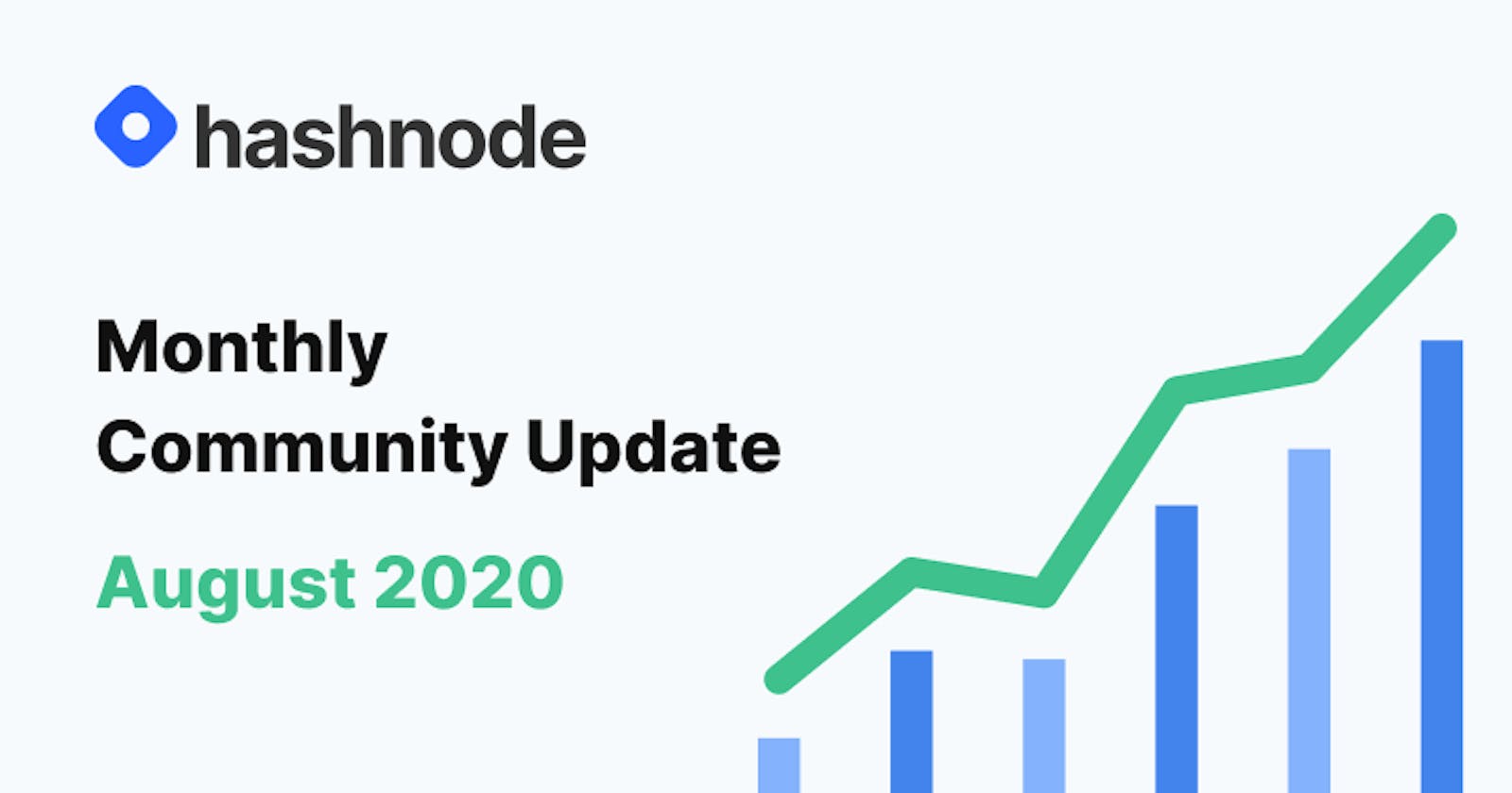 Hashnode August update: 2330 new blogs, 300K unique readers and 1M views