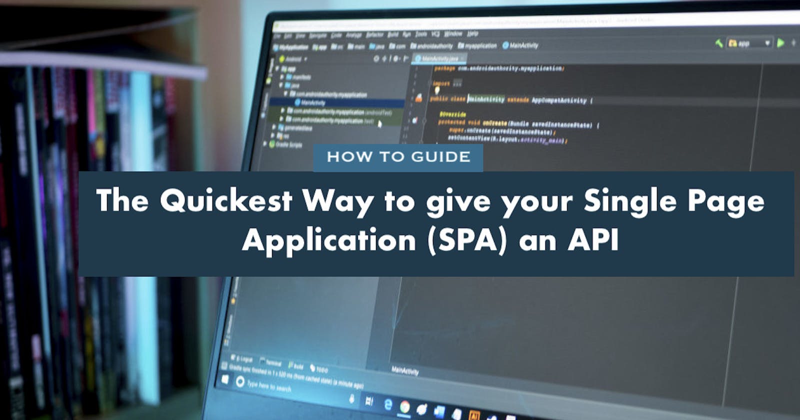 The Quickest Way to add a REST API to your Single Page App (SPA)