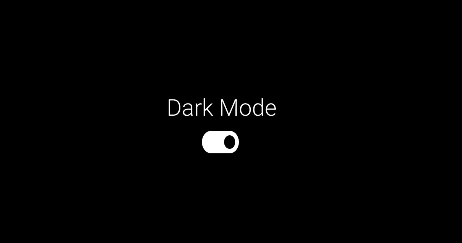 Ways websites implement dark mode