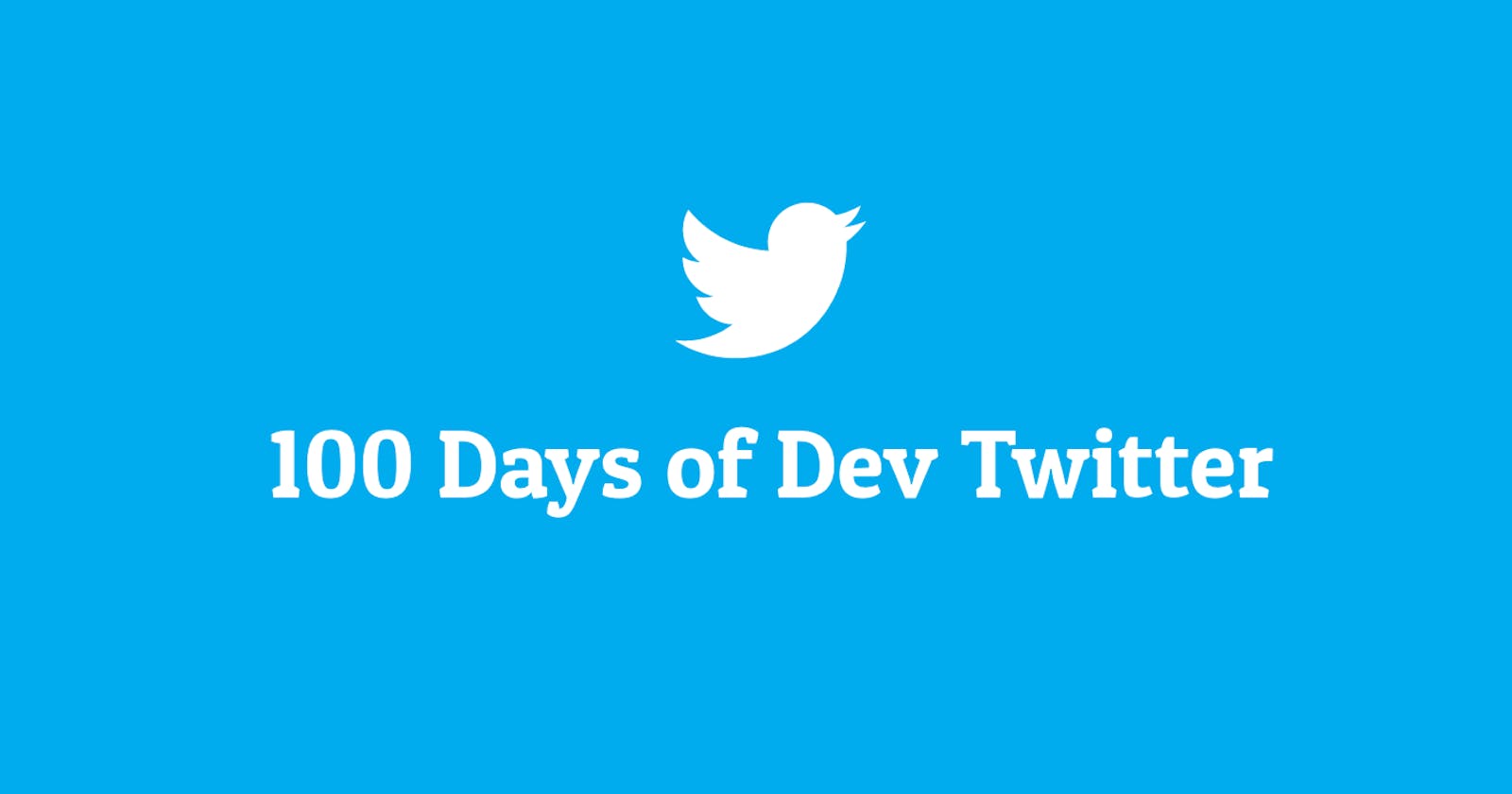 100 Days of Dev Twitter 🦸‍♂️ Here's what I learned