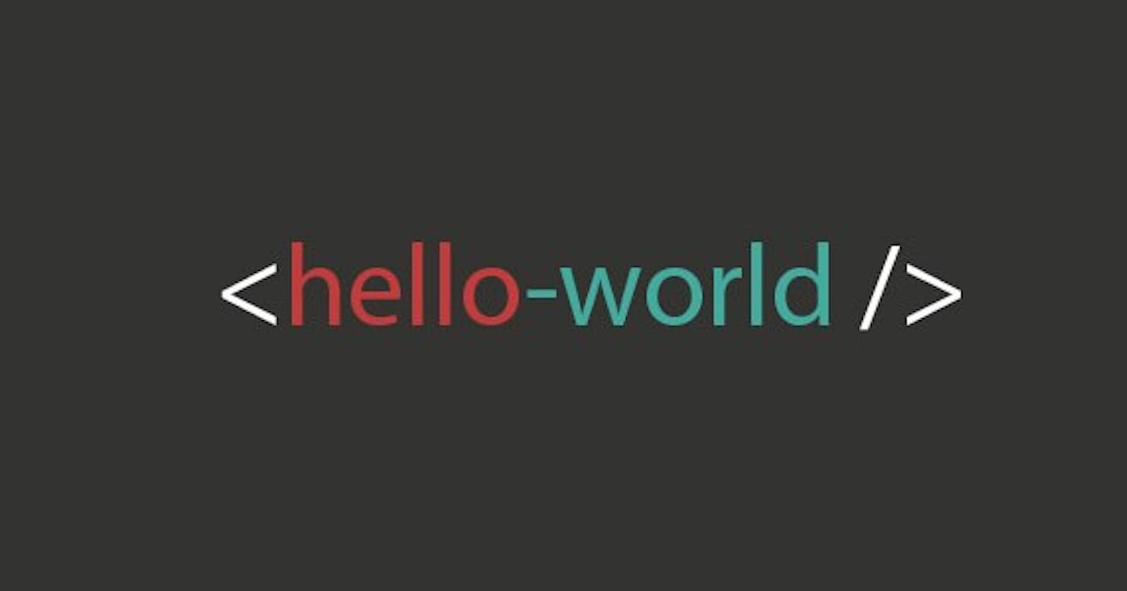 From Hello World to NPM