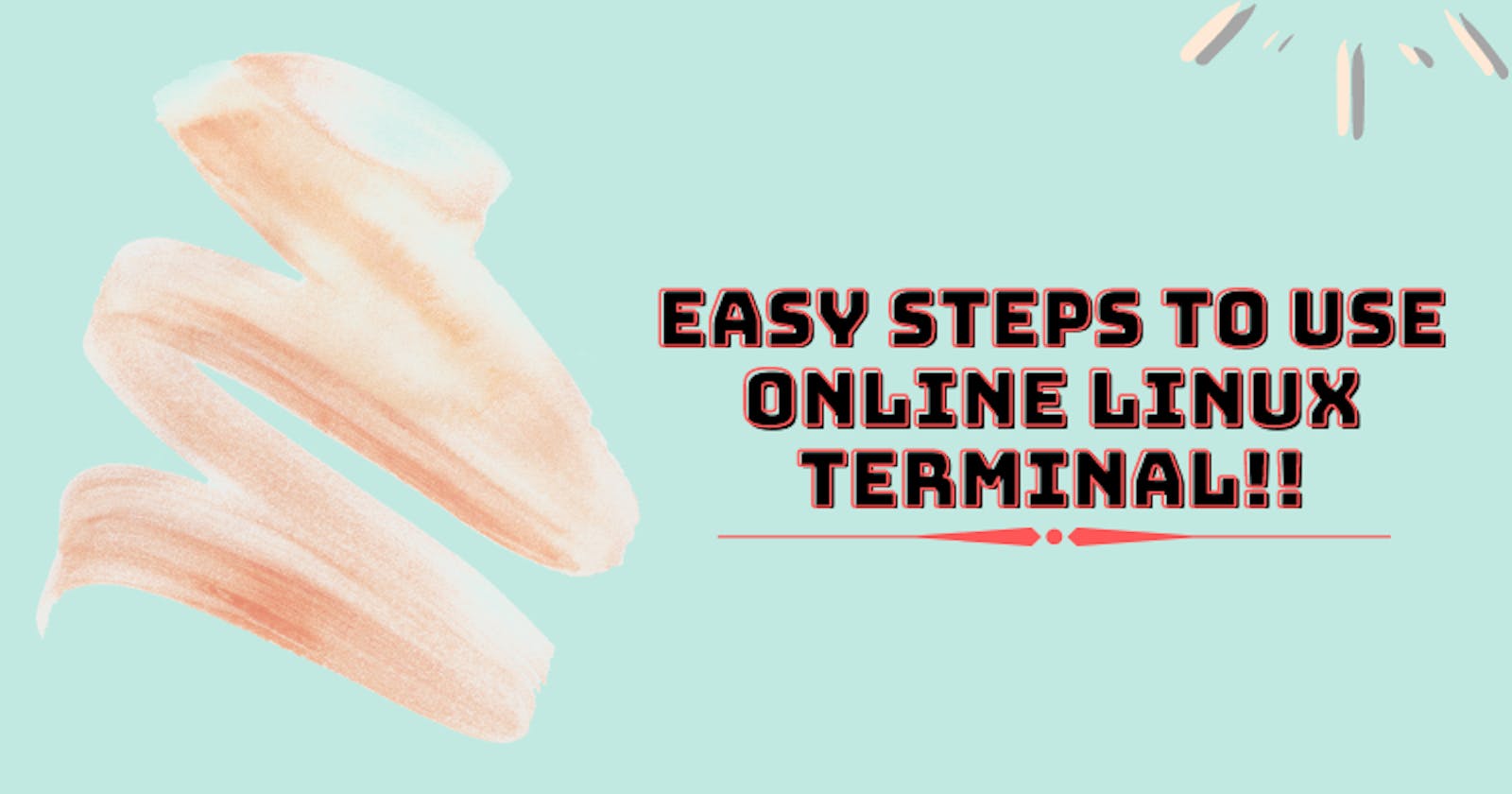 Easy steps to use Online Linux Terminal!!