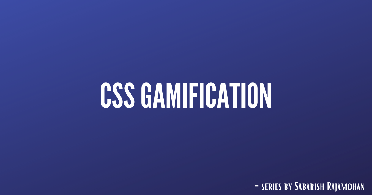 CSS Gamification