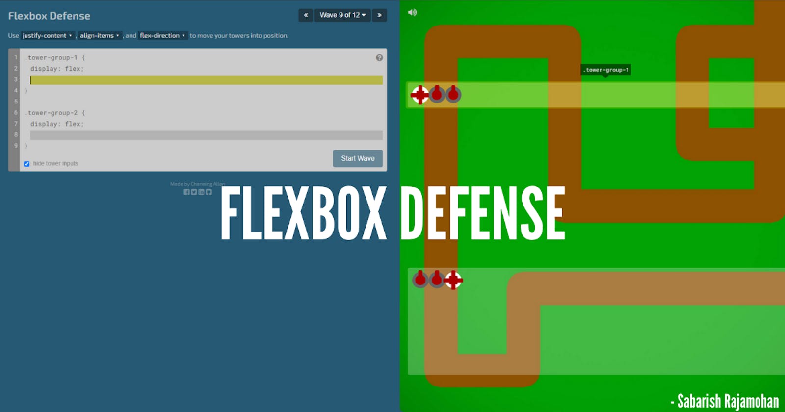 CSS Gamification : Flexbox Defense