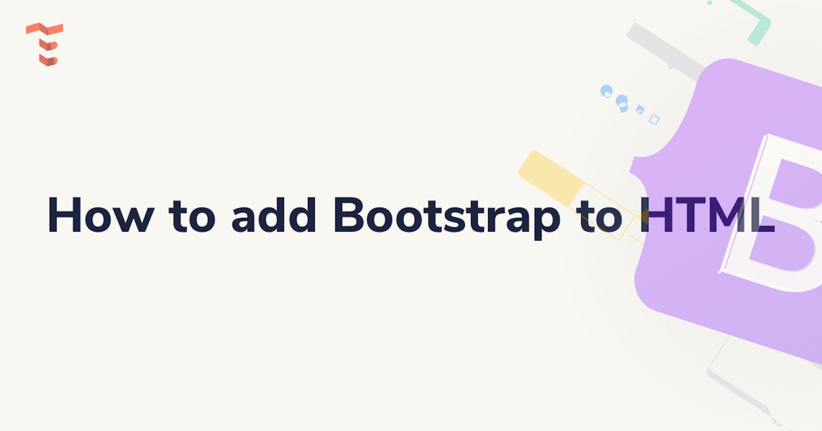 How to add Bootstrap to HTML