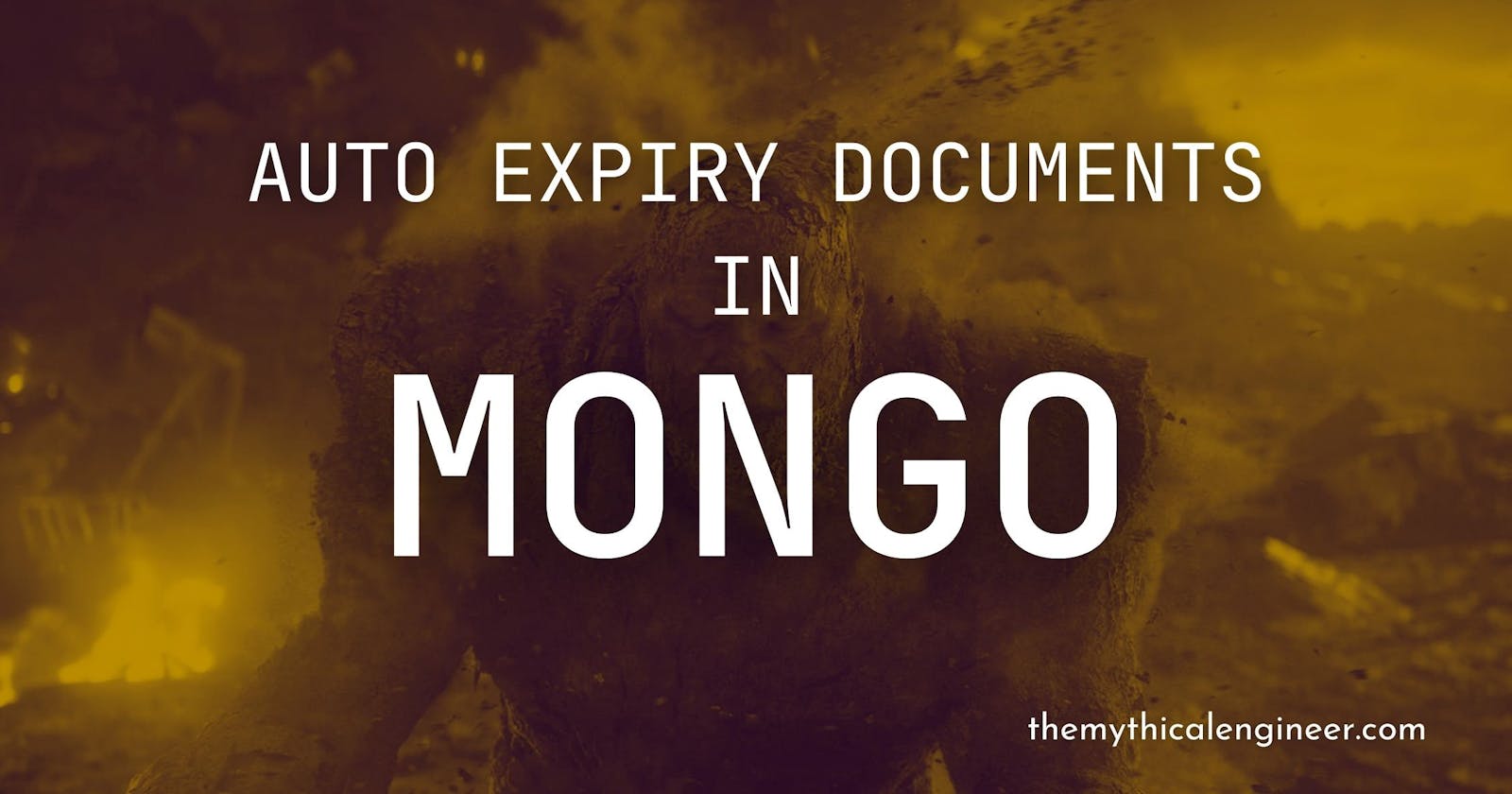 MongoDB Auto Expire Documents