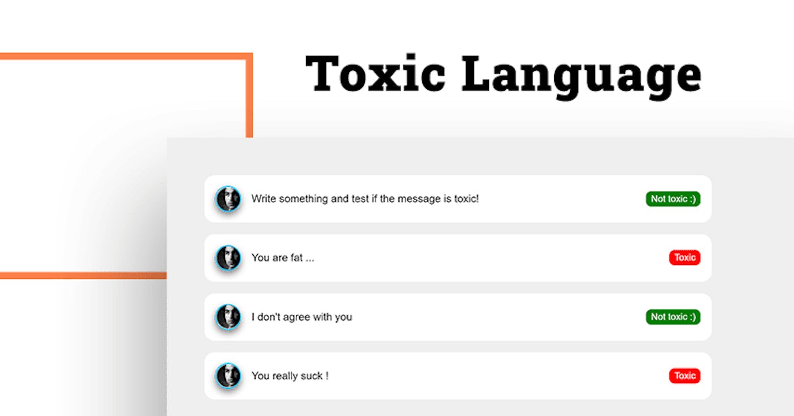 Detect toxic language with TensorFlow.js
