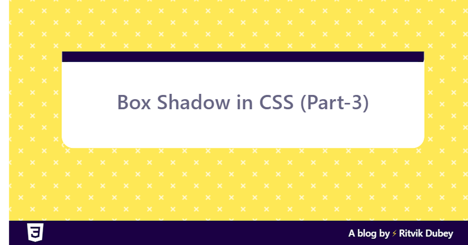 Box Shadow in CSS (Part-3)