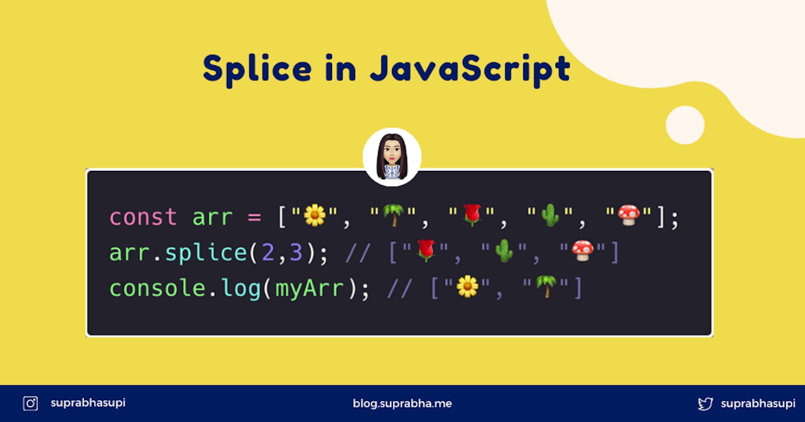 Splice in JavaScript
