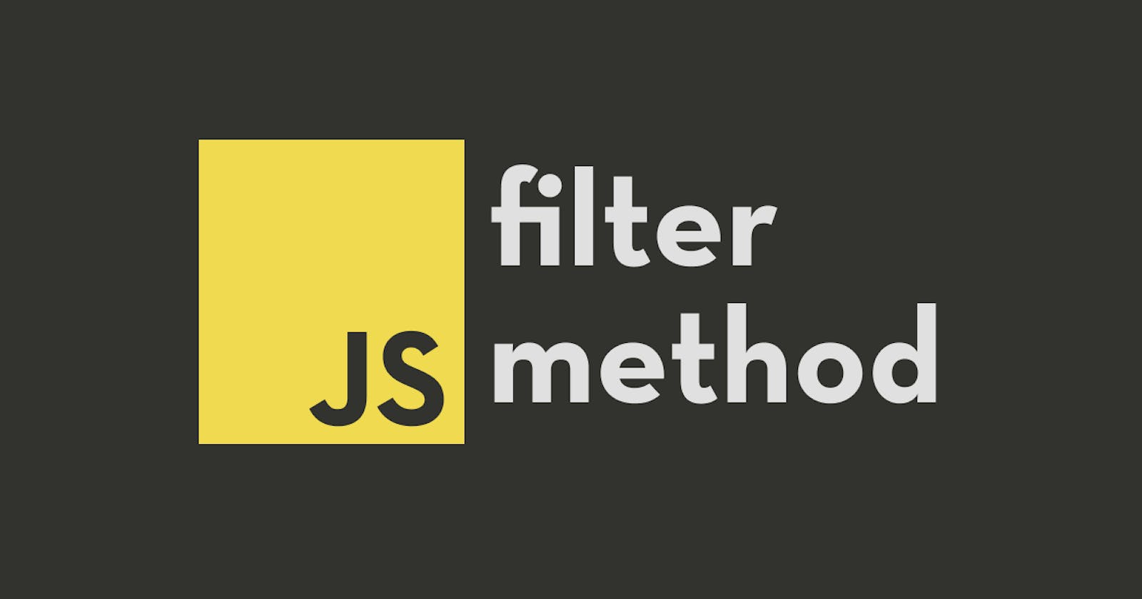 Using filter() method in Javascript