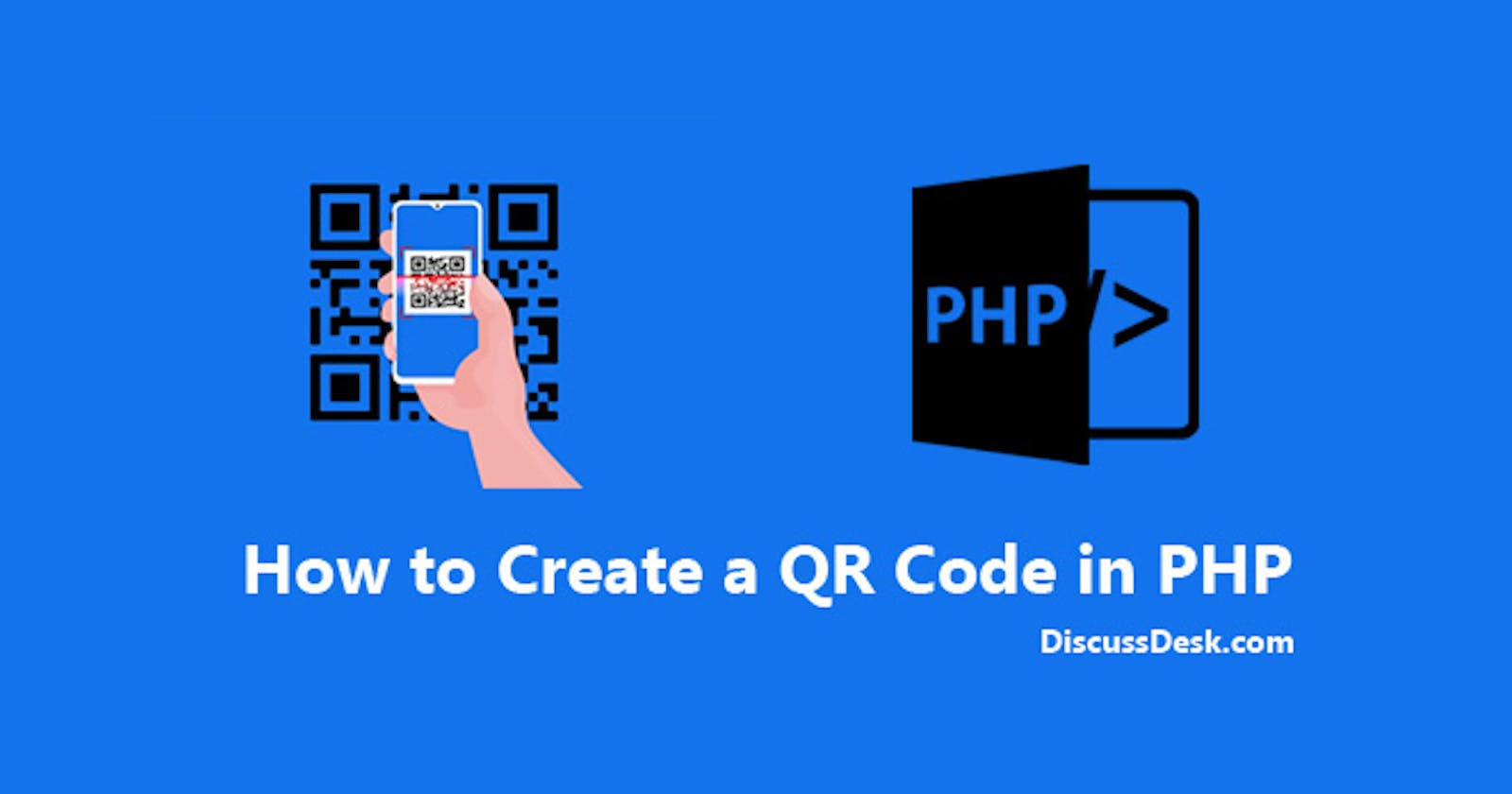 How to generate QR Code using PHP