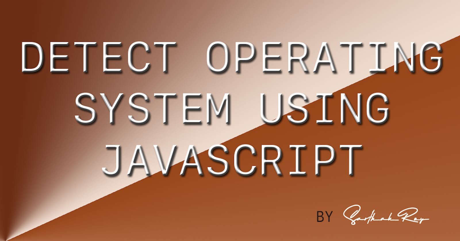 Detect Operating System using Javascript