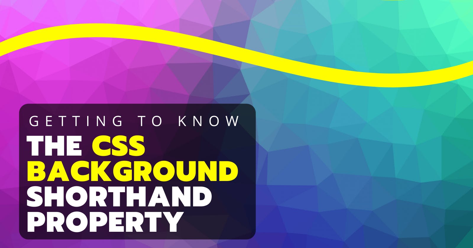 Getting to Know the CSS Background Shorthand Property