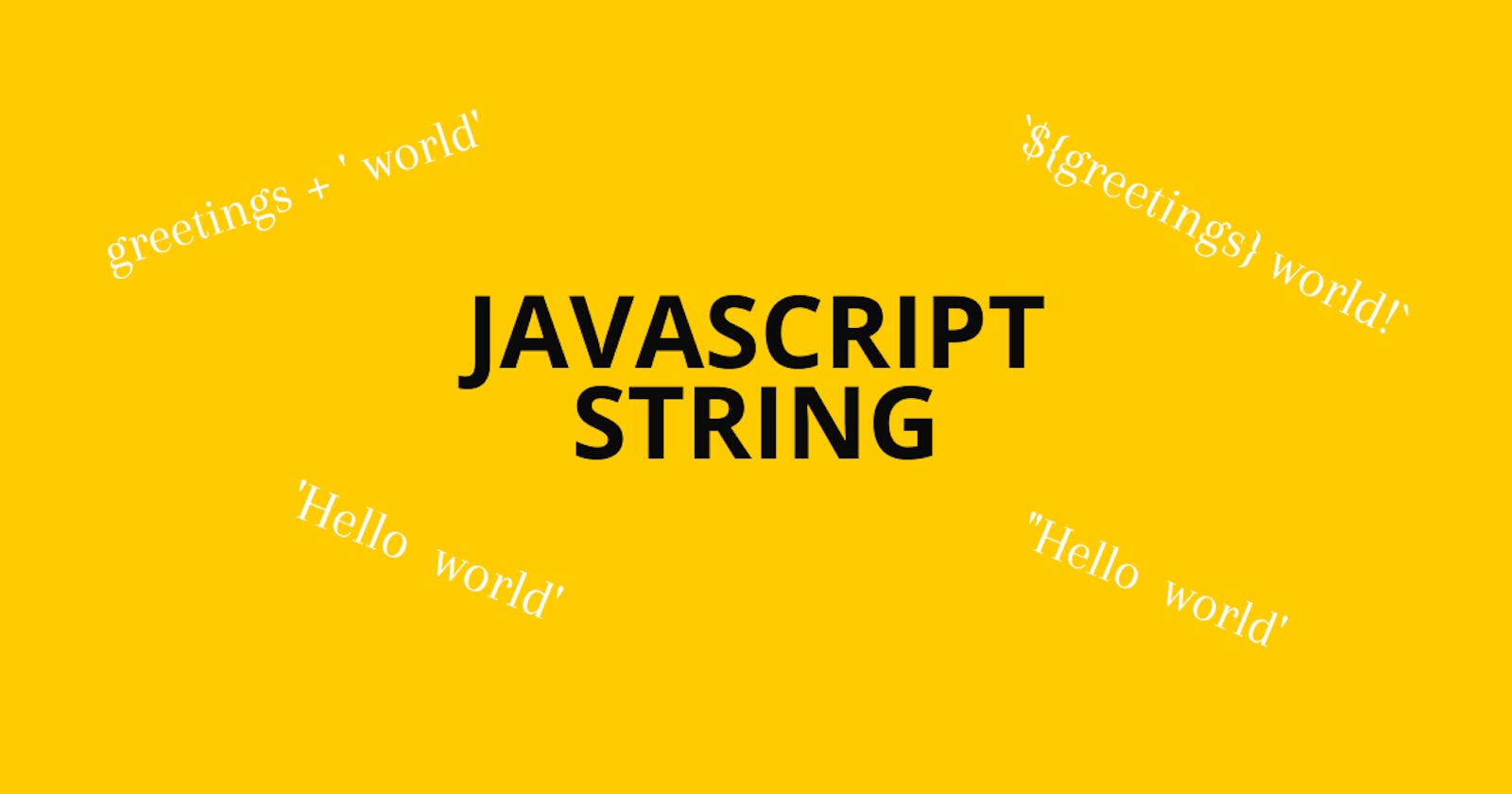 A Brief Look at JavaScript String