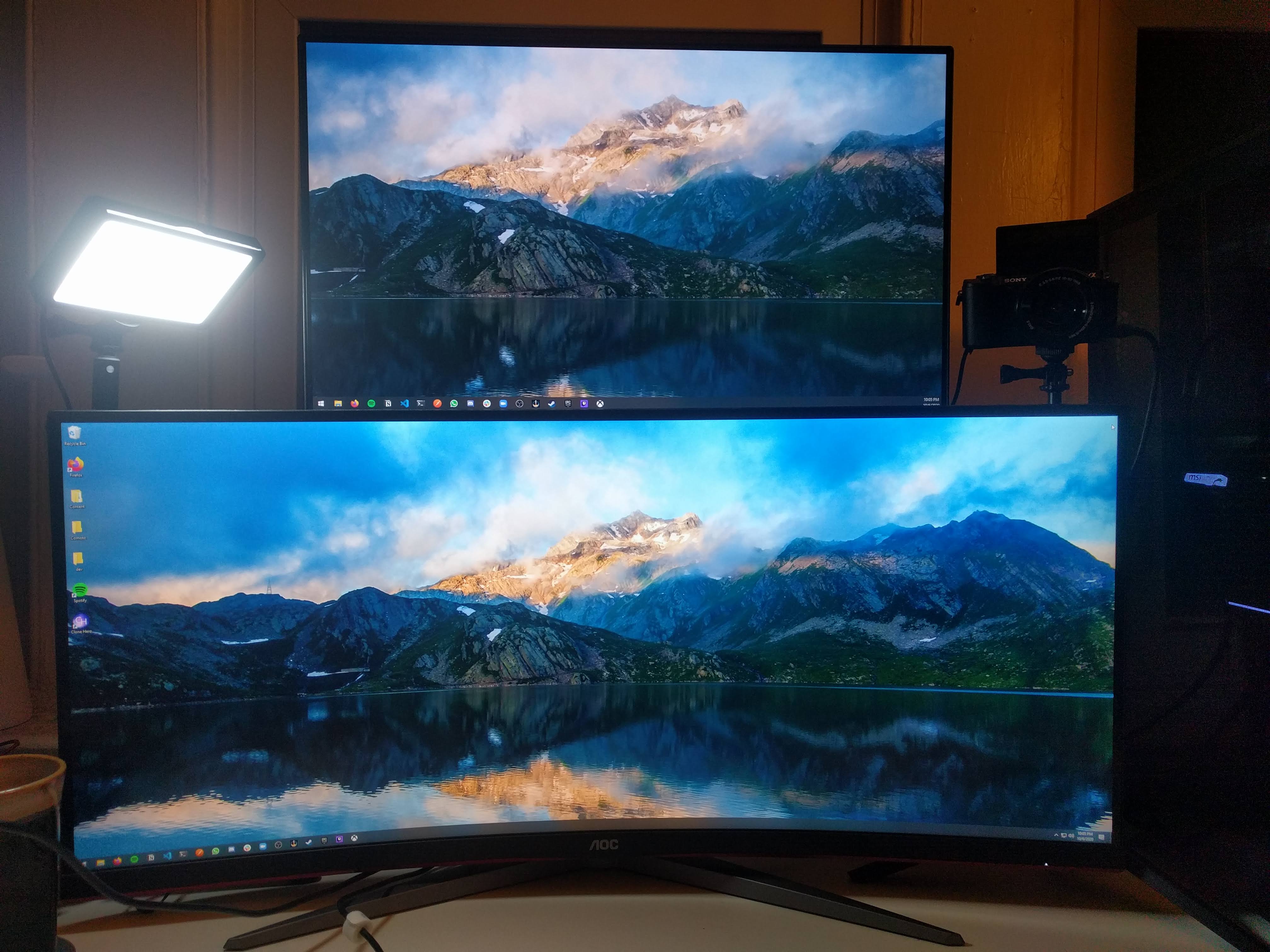 Two Monitor setup