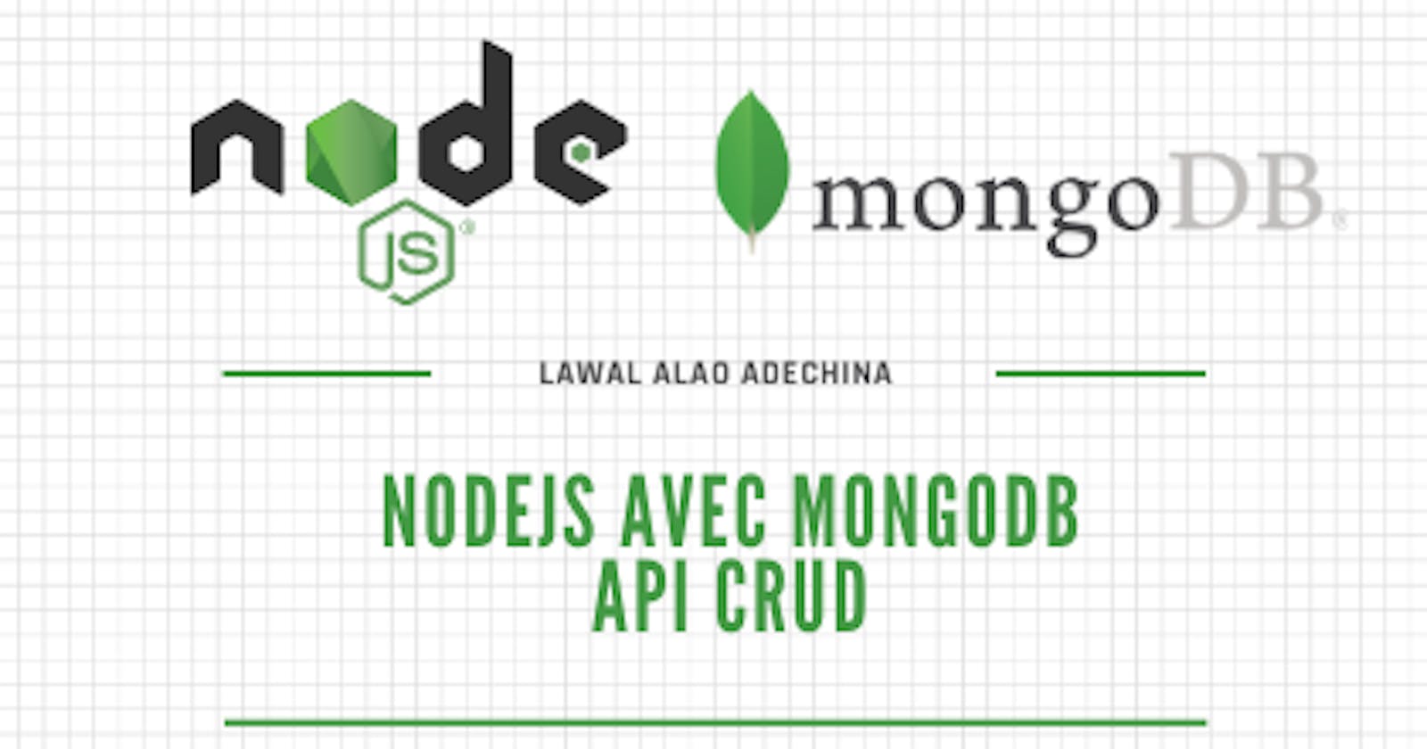 API NodeJS CRUD avec MongoDB