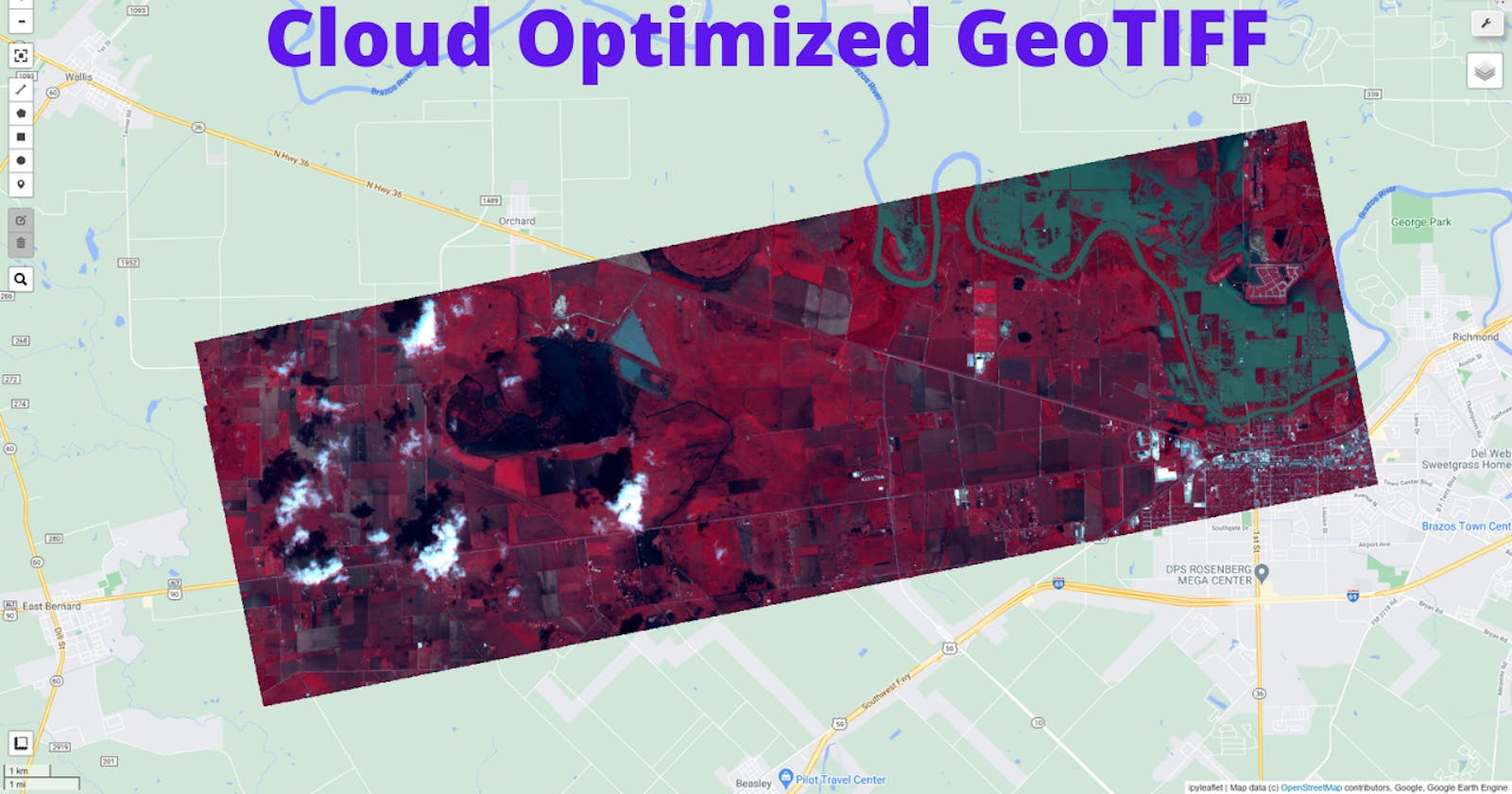 GEE Tutorial #38 - How to use Cloud Optimized GeoTIFF with Earth Engine