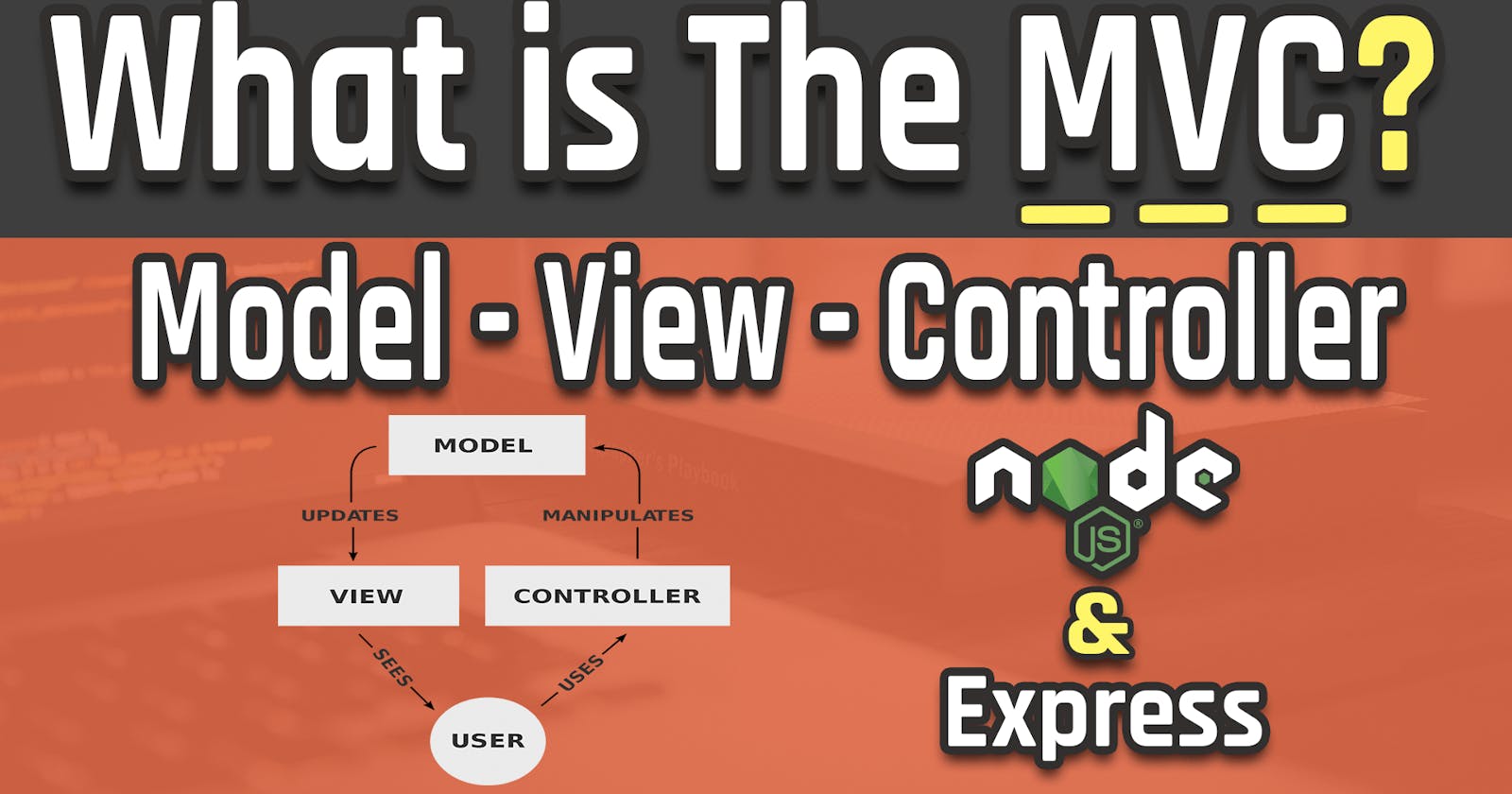 What is the MVC, Creating a [Node.js-Express] MVC Application