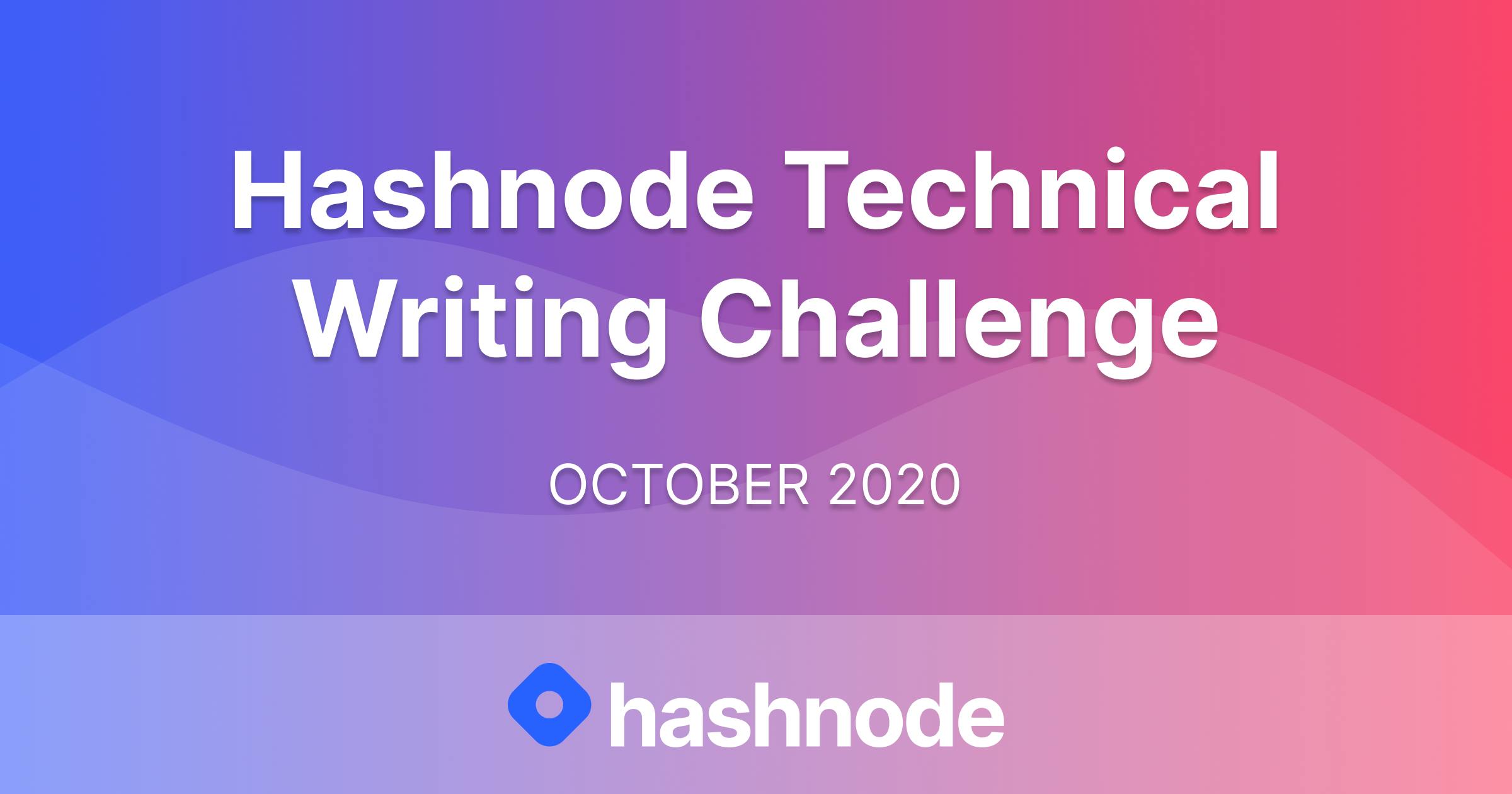 Hashnode Technical Writing Challenge