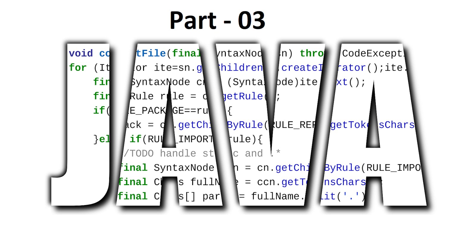 Java Concepts : Part - 03