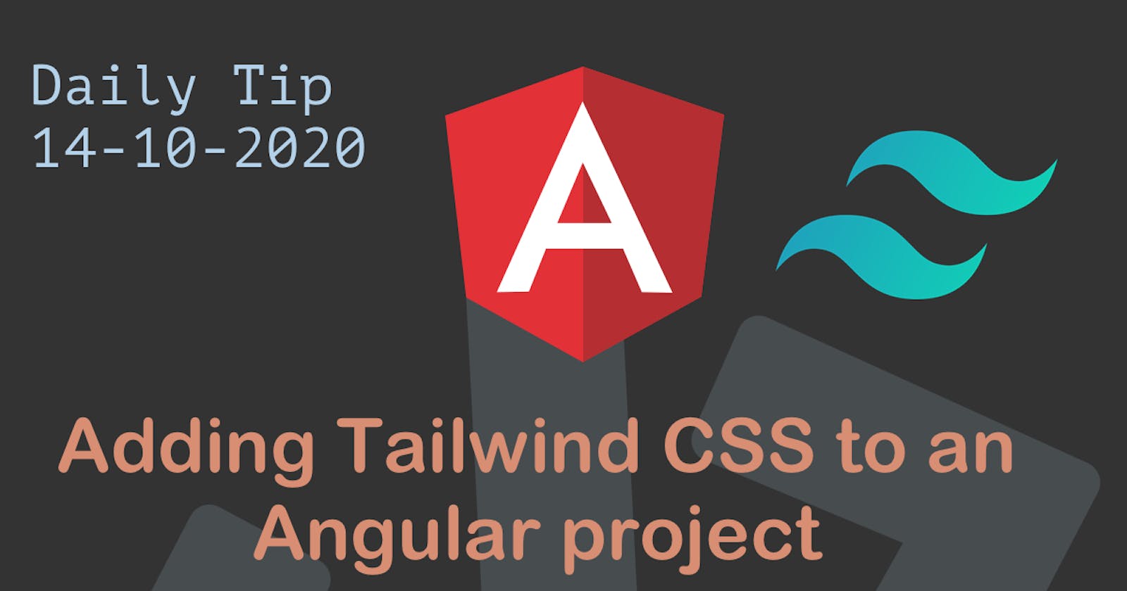Adding Tailwind CSS to an Angular project