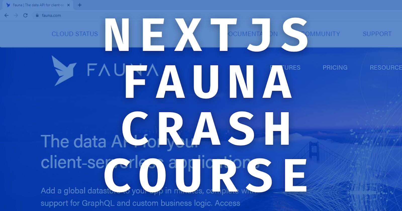 NextJS + FaunaDB Crash Course
