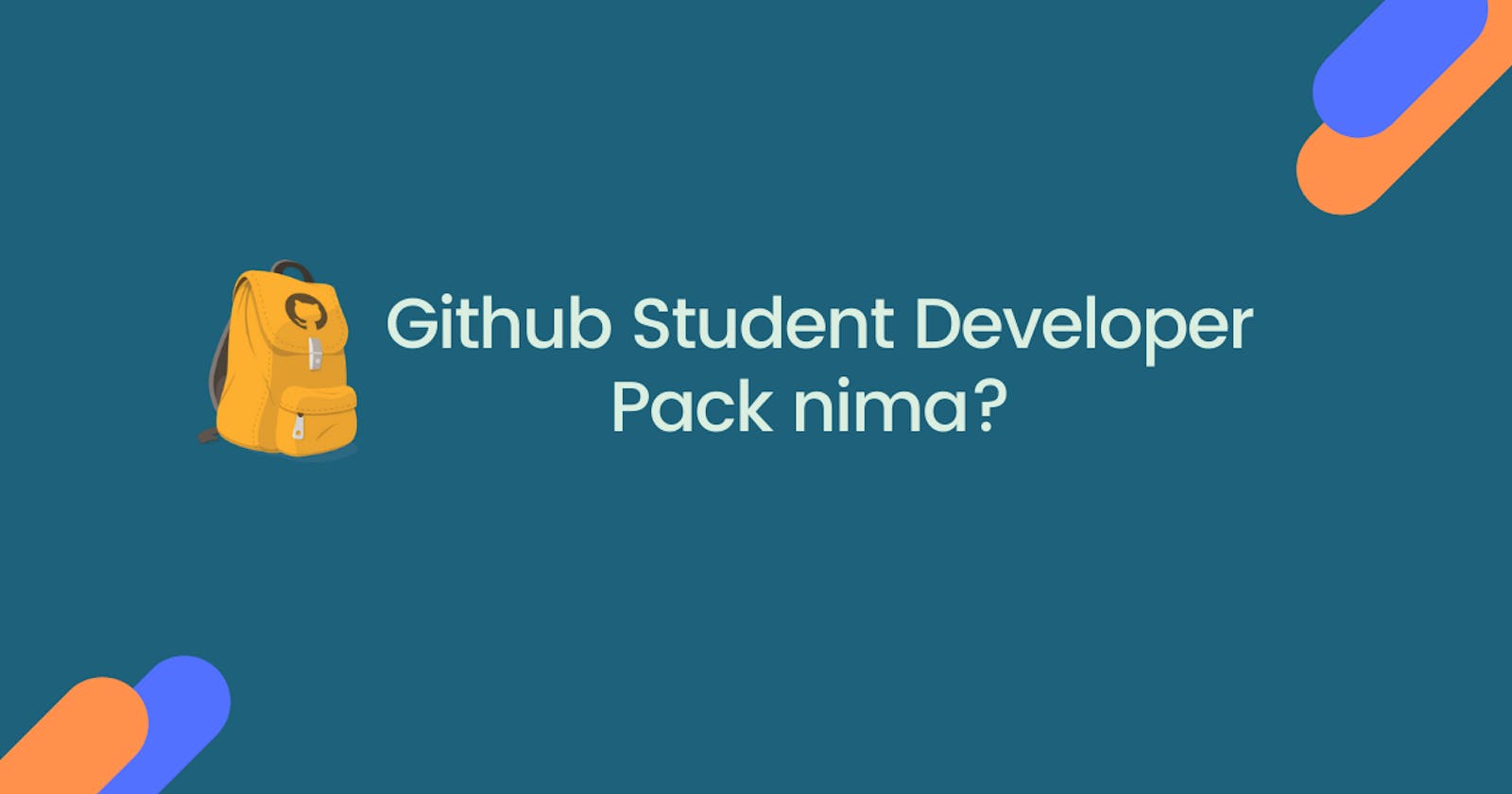 Github Student Developer Pack nima va uni qanday qo'lga kiritish mumkin?