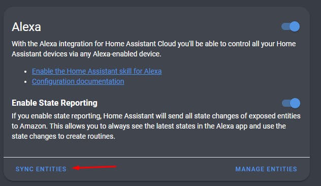 Alexa Integration for Home Assistant
