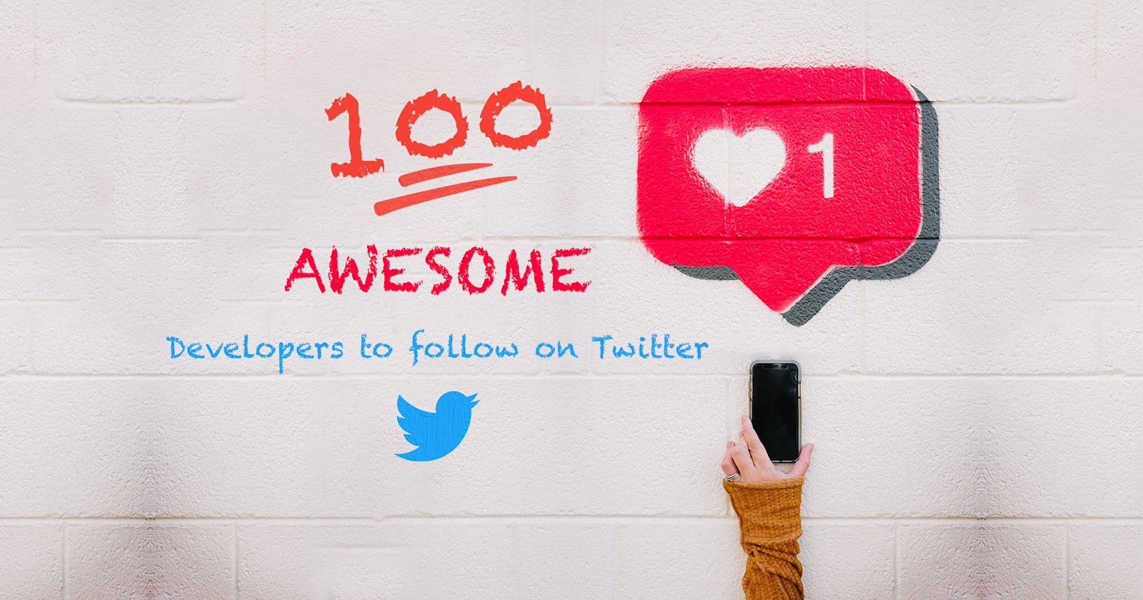 100 AWESOME Developers to follow on Twitter