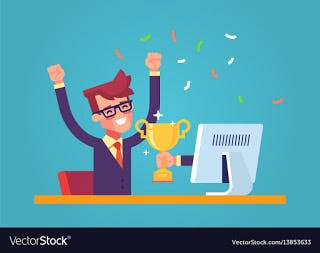 man-got-a-award-in-the-online-contest-from-monitor-vector-13853633.jpg