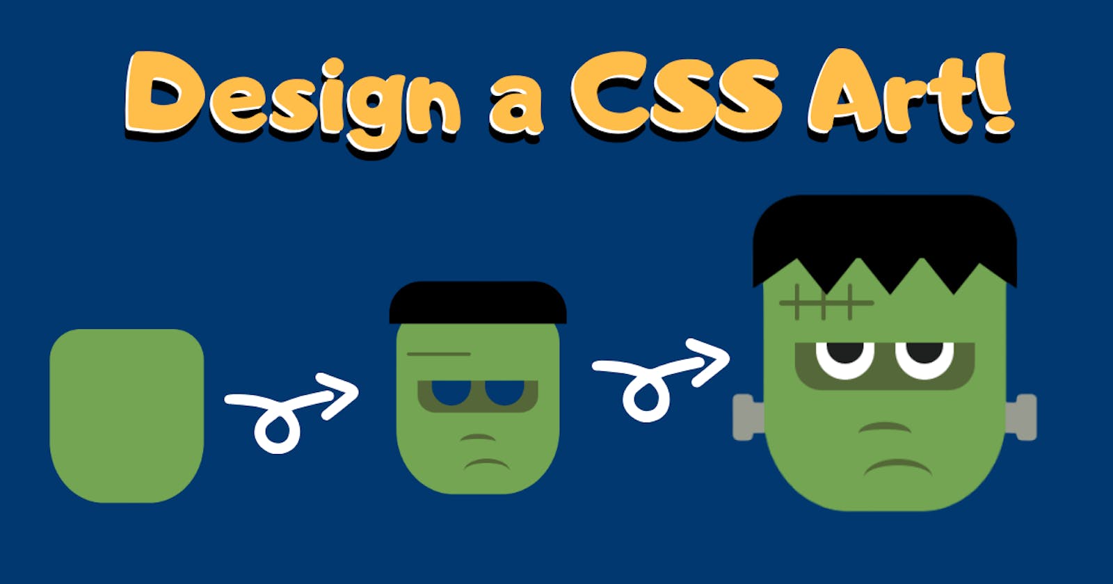 Design a CSS Art-(Frankenstein)
