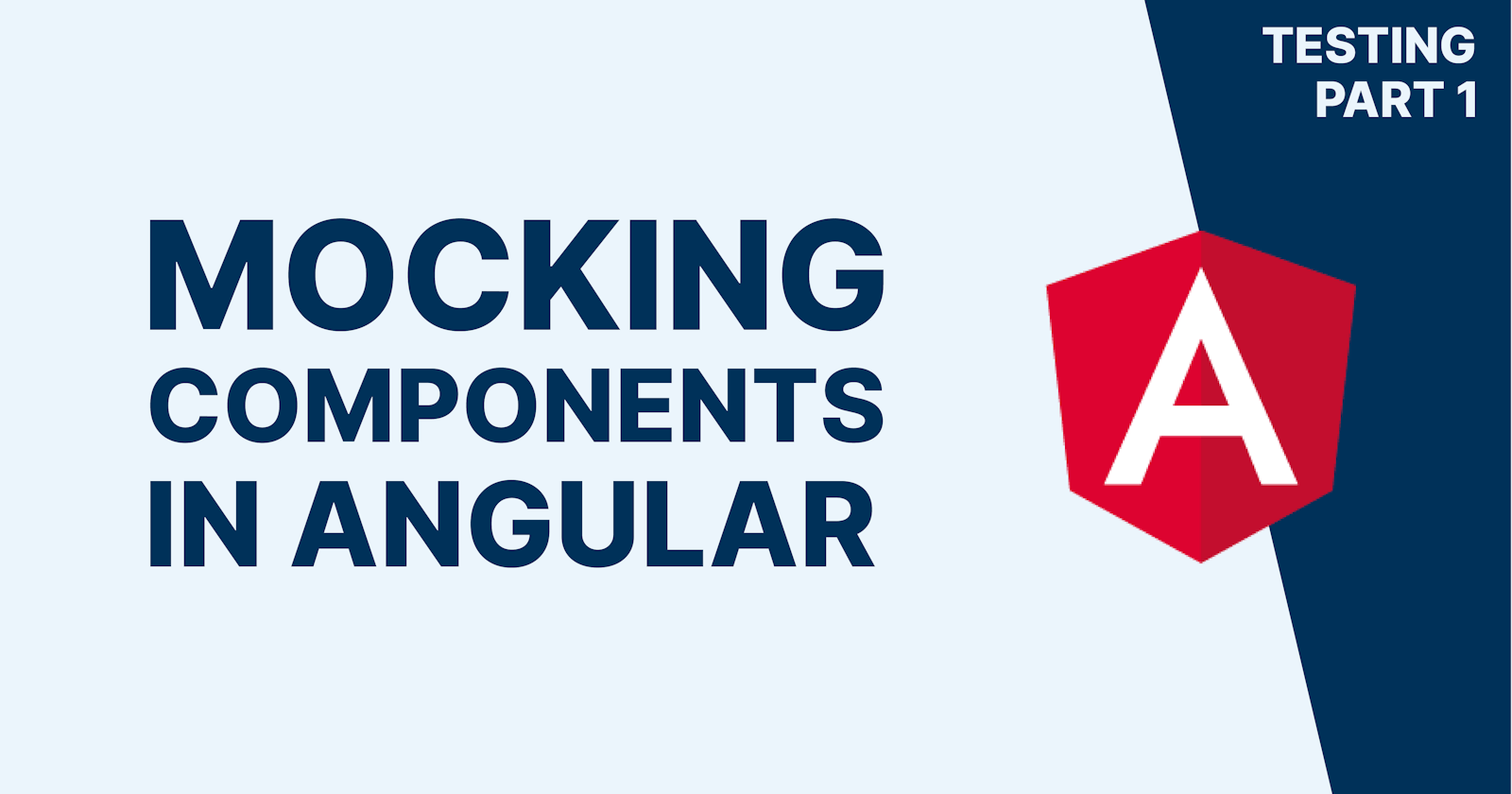 Mocking Components in Angular