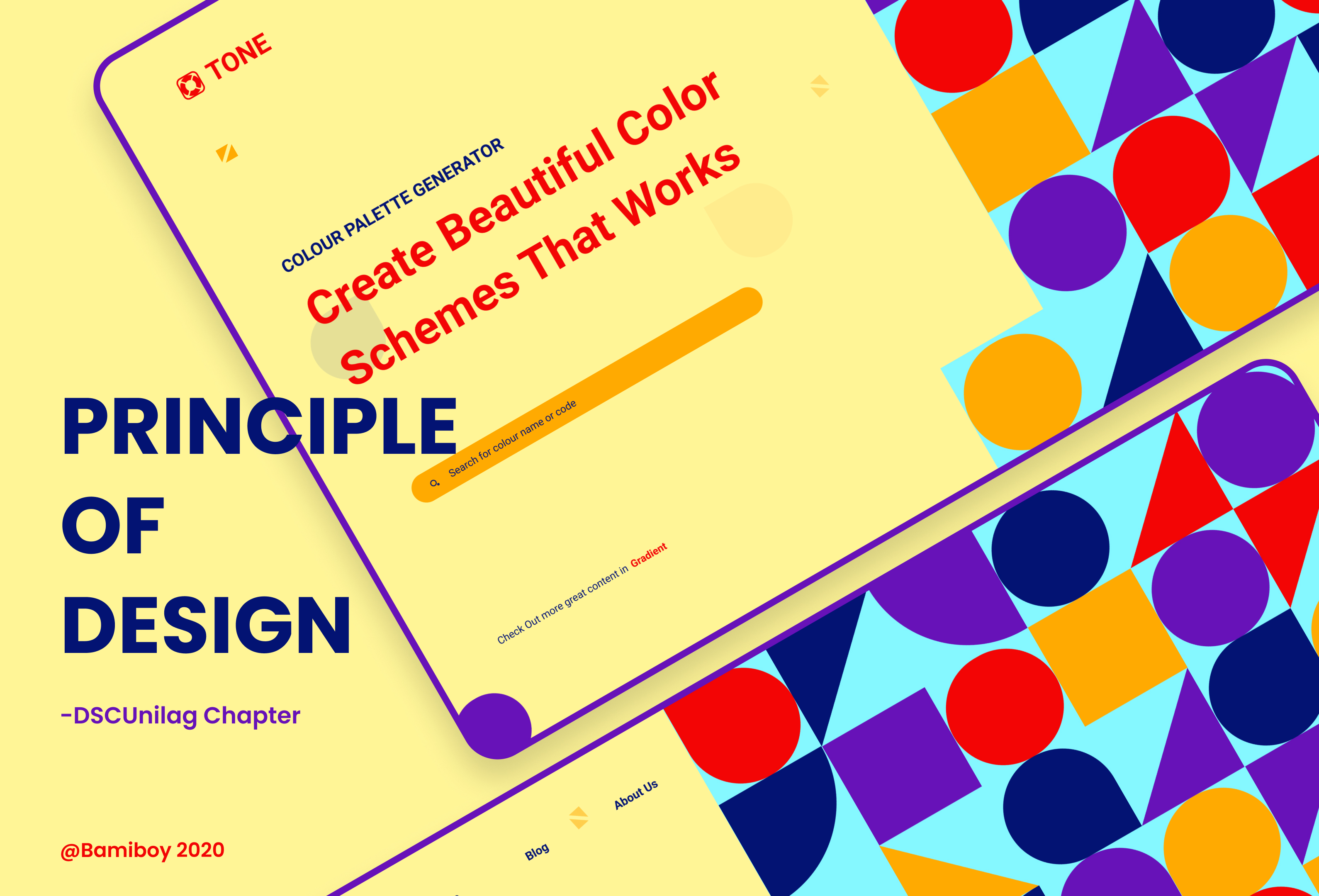 The Principles and Elements of Design