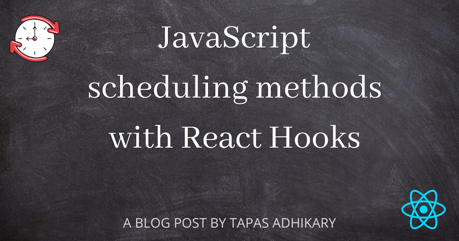 How to use JavaScript scheduling methods with React hooks