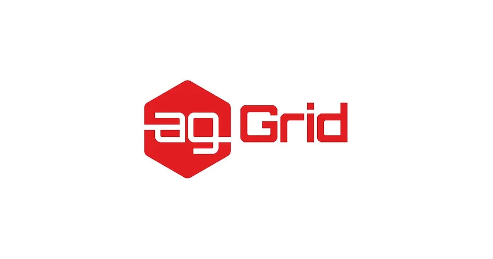 AgGrid: Quick Feature Overview
