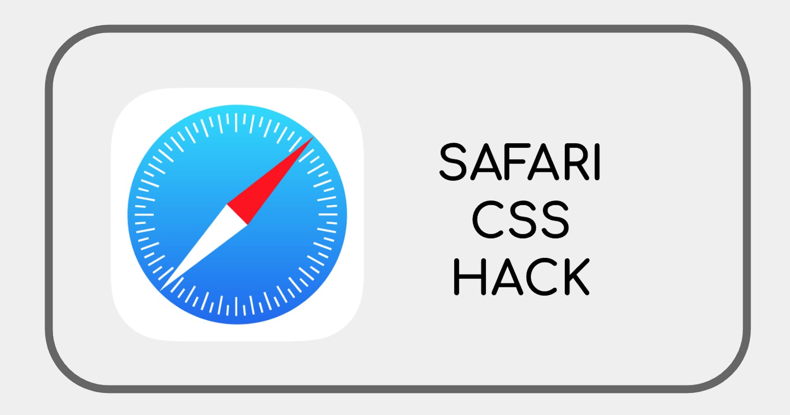 Safari CSS hack