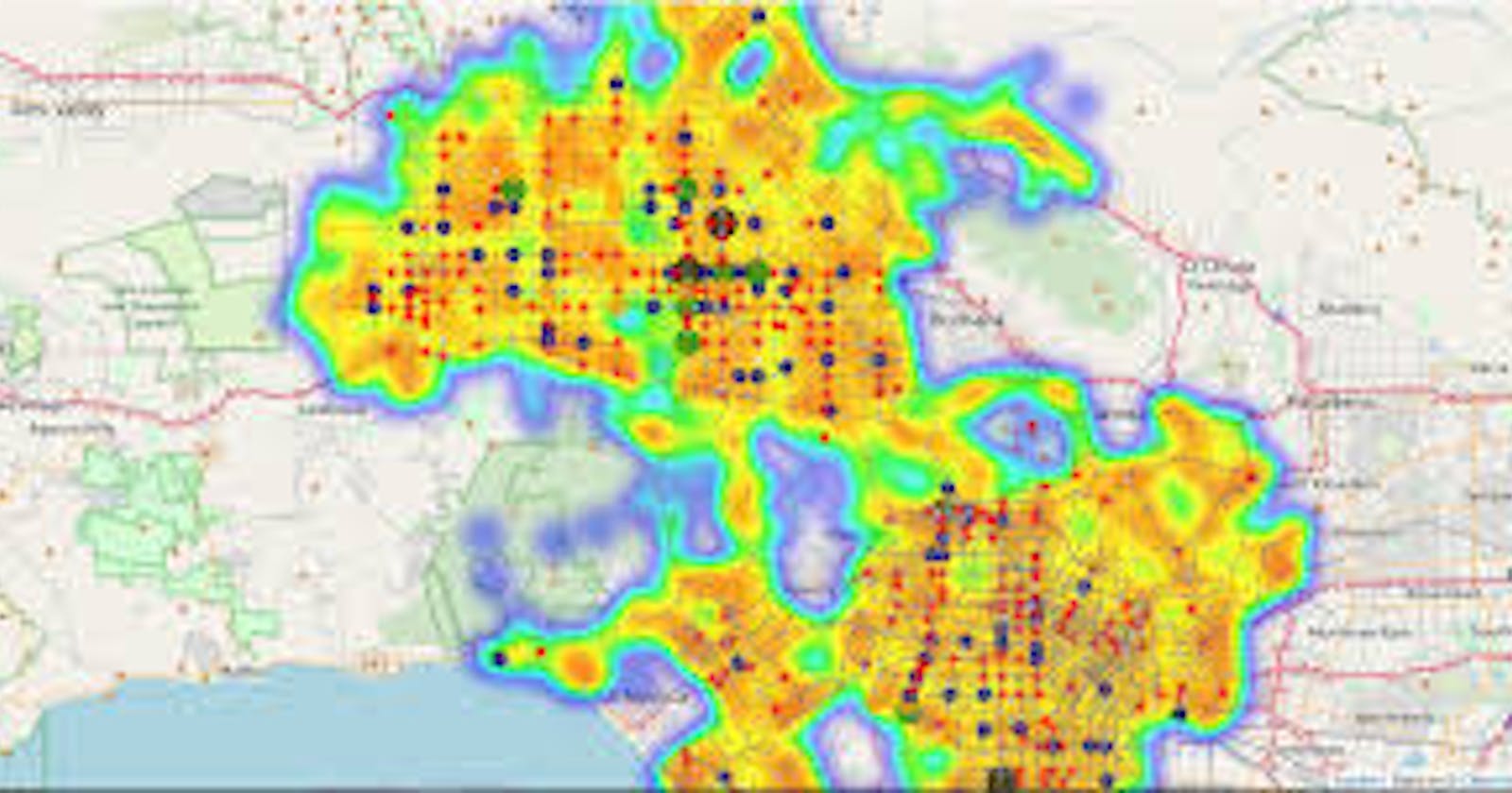 Making a Geographic Heatmap with Python