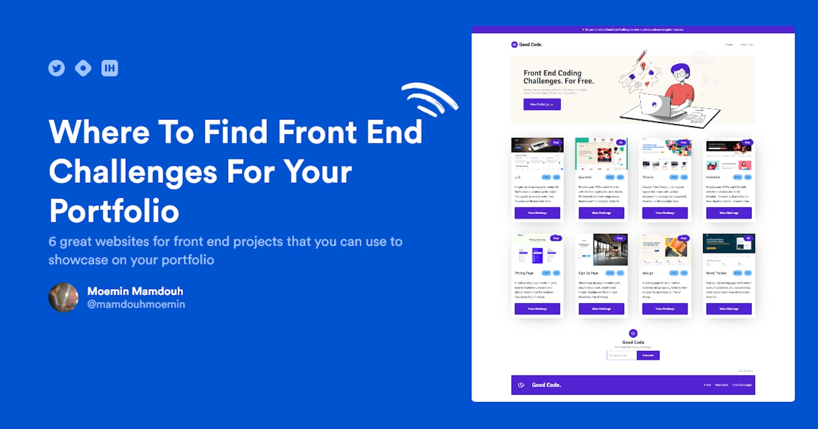 7 Websites To Find Front End Projects For Your Portfolio