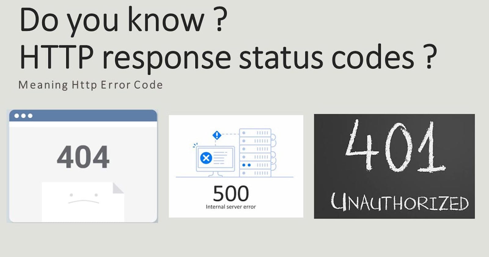 GET FAMILIAR WITH THESE IMPORTANT HTTP RESPONSE STATUS CODE