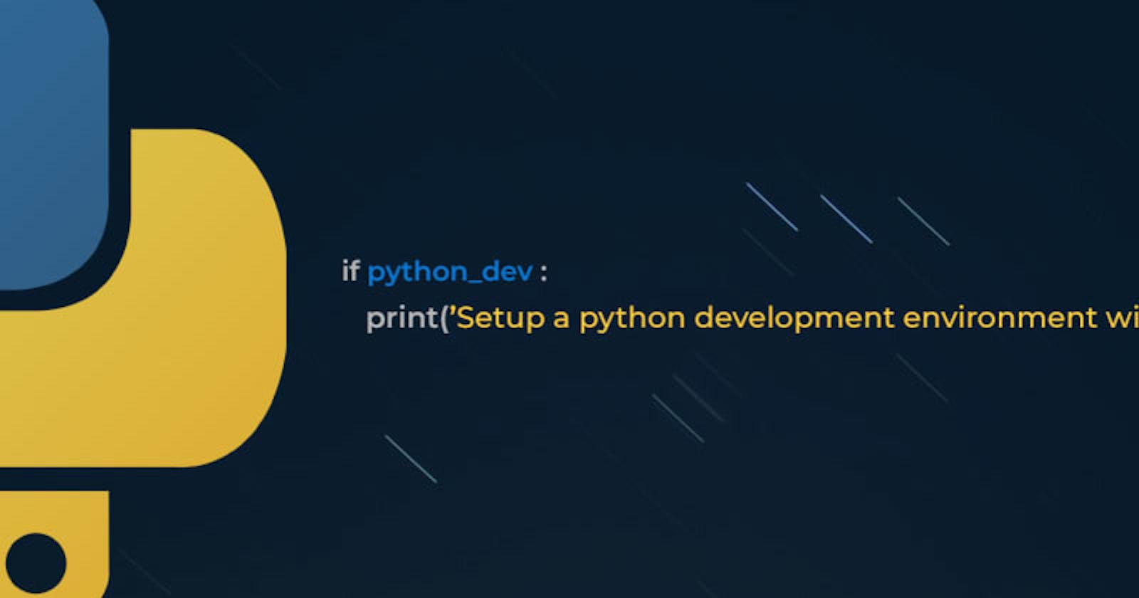 Setting up a Python development environment with pipenv