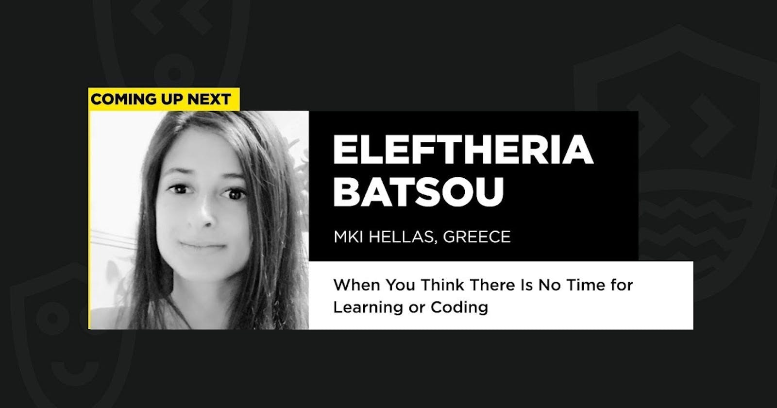 ⚡️No Time for Learning or Coding? JSNation 2020 | Eleftheria Batsou