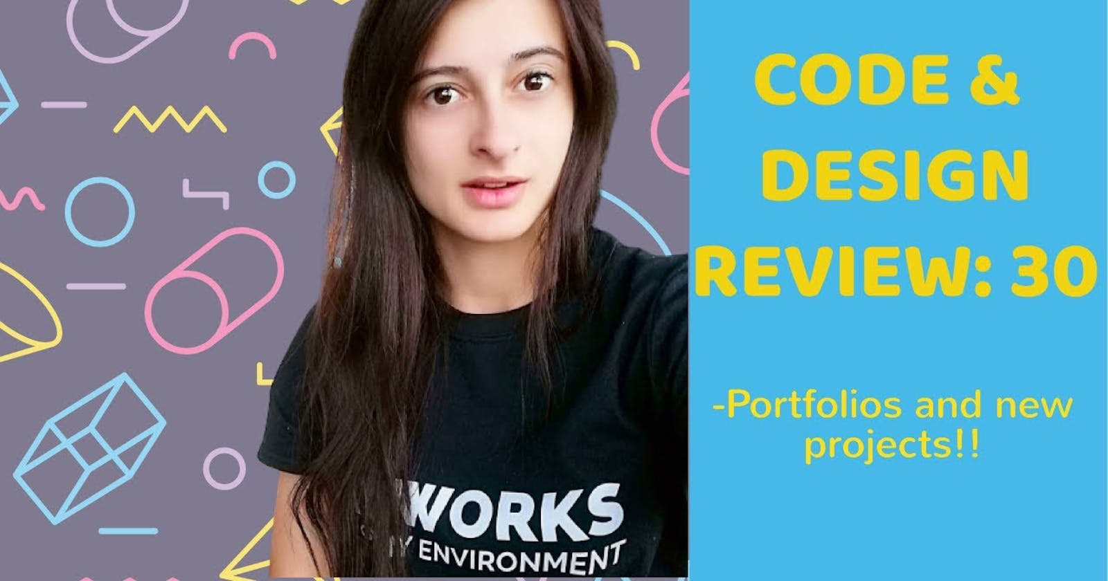 ☘ Review 30: Portfolios and cool projects!! | #elefDoesCode