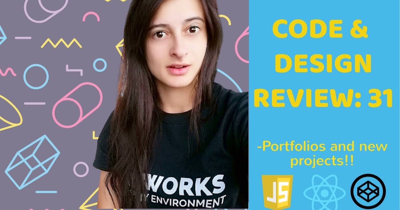 💾 Review 31: Portfolios and new projects!! | #elefDoesCode